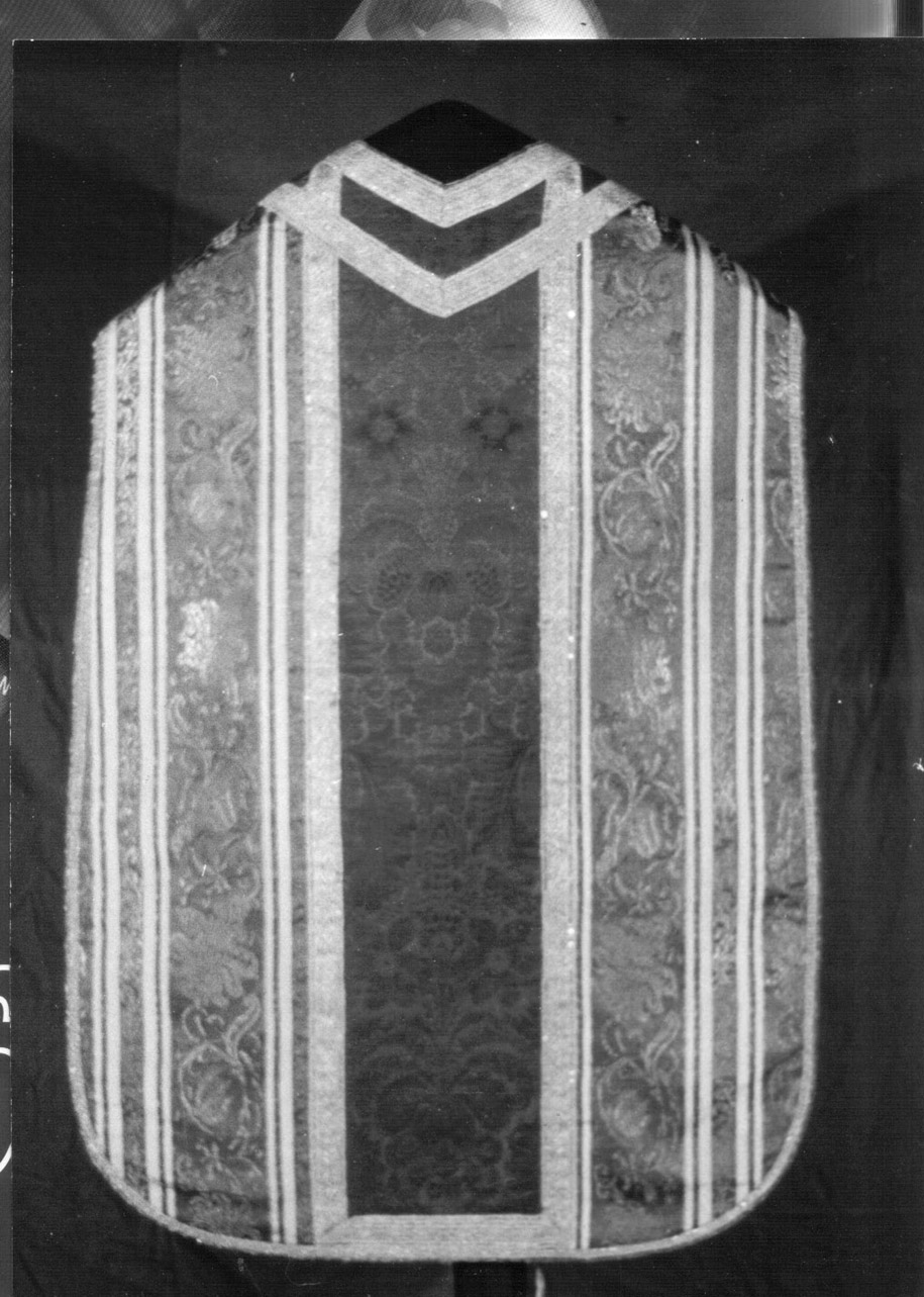paramento liturgico, insieme - manifattura italiana (prima metà sec. XVIII)