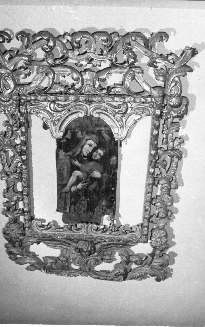 Madonna con Bambino (dipinto, opera isolata) - ambito Italia centrale (sec. XVII)