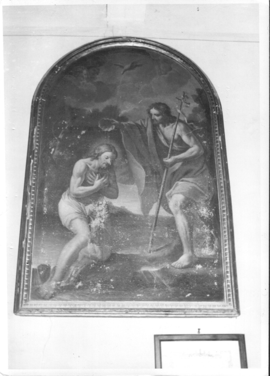 battesimo di Cristo (dipinto, opera isolata) di Garbi Anton Maria (attribuito) (seconda metà sec. XVIII)