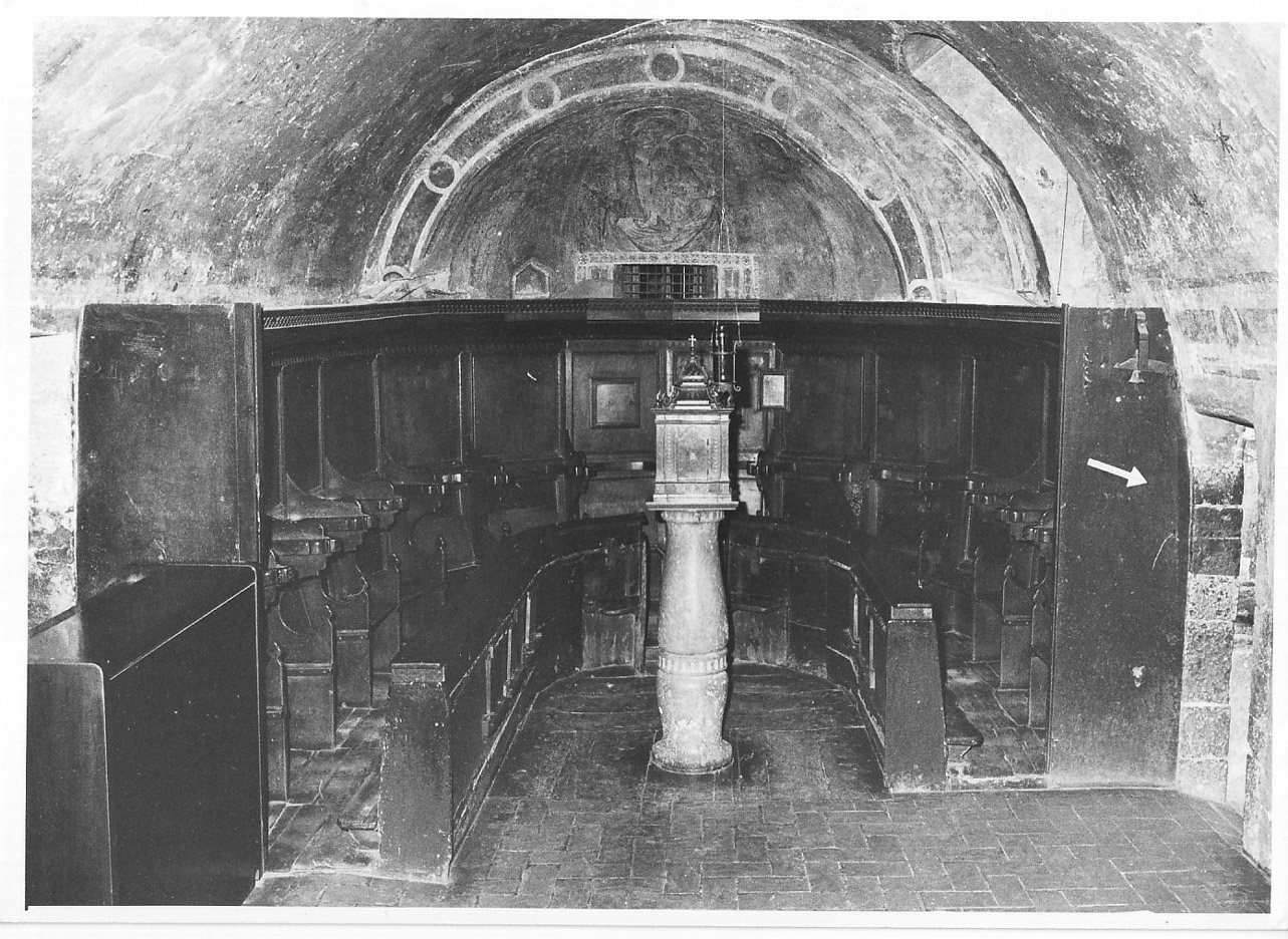 stalli del coro, opera isolata - bottega umbra (inizio sec. XVI)