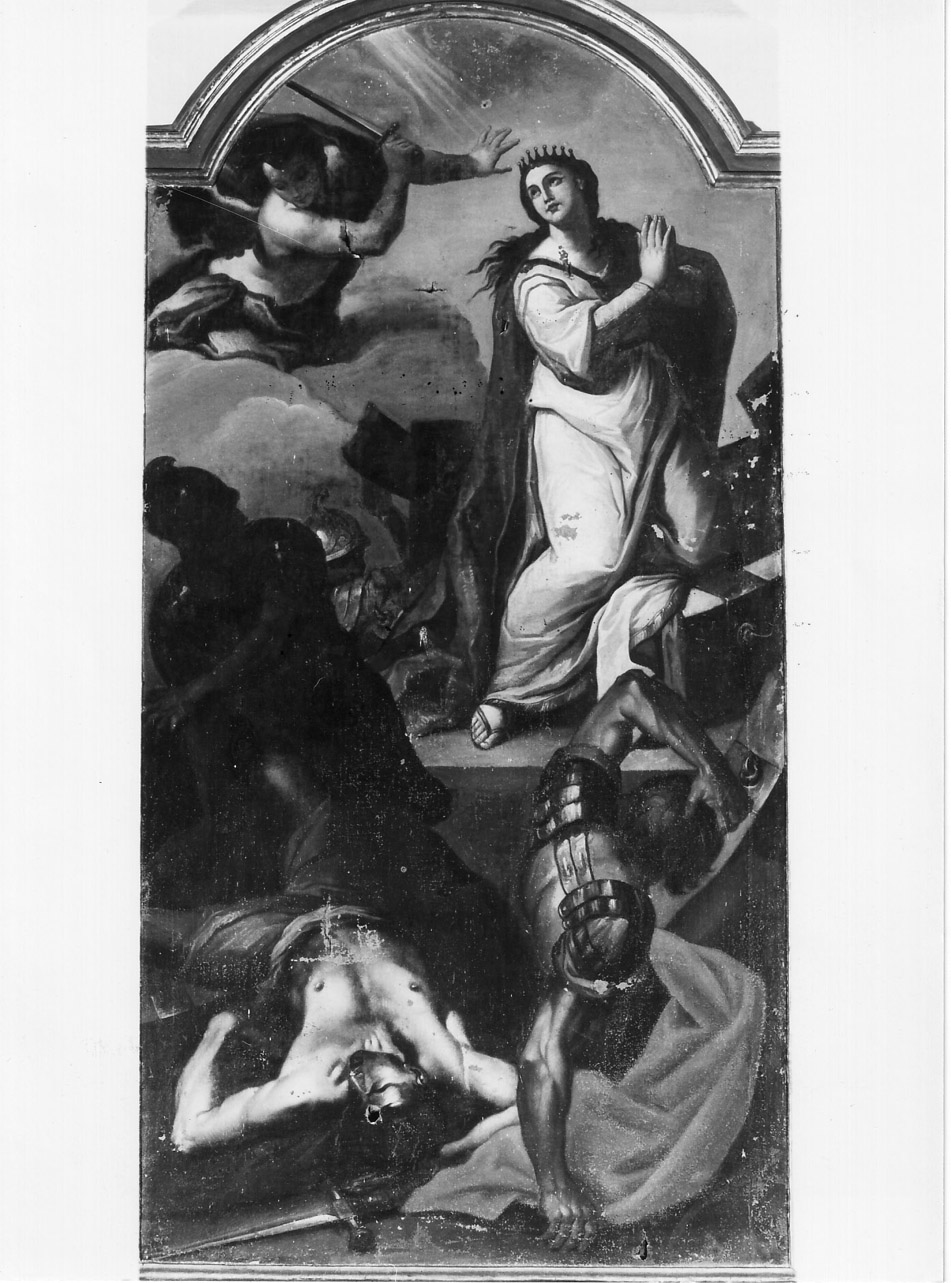 martirio di Santa Caterina d'Alessandria (dipinto, opera isolata) - ambito umbro (sec. XVII)