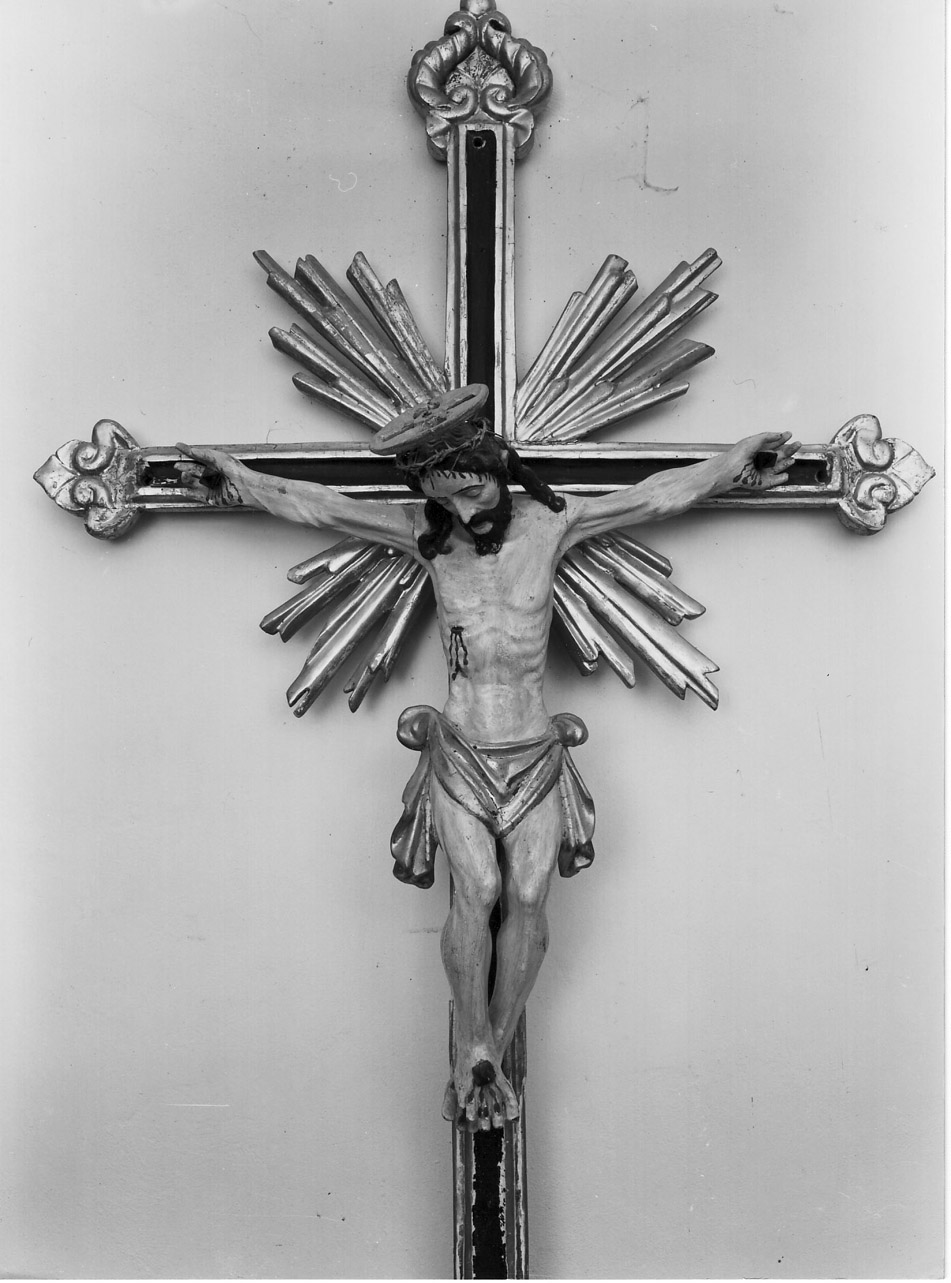 Cristo crocifisso (crocifisso, opera isolata) - bottega Italia centrale (sec. XVIII)