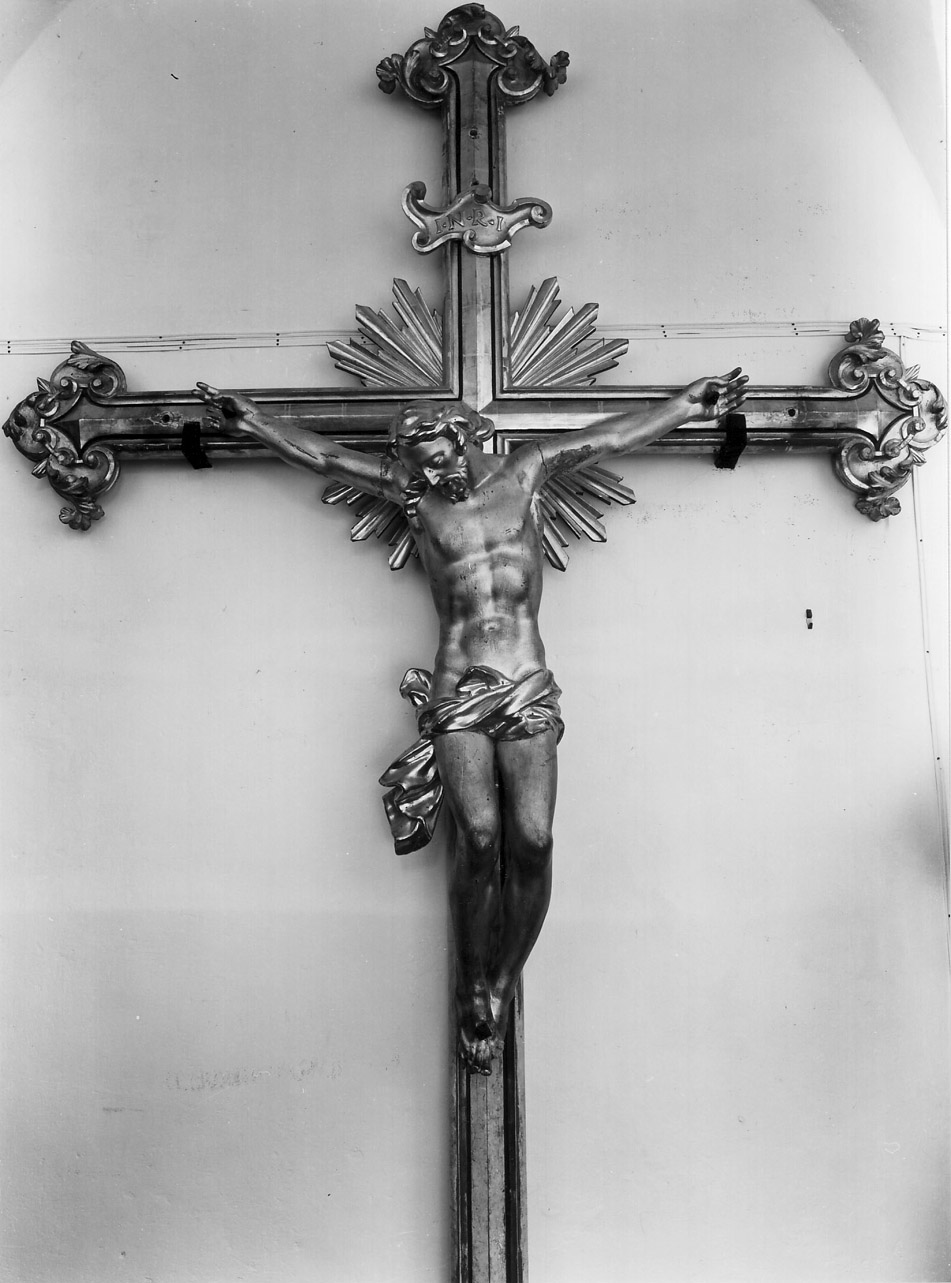 Cristo crocifisso (crocifisso, opera isolata) - bottega umbra (sec. XVIII)