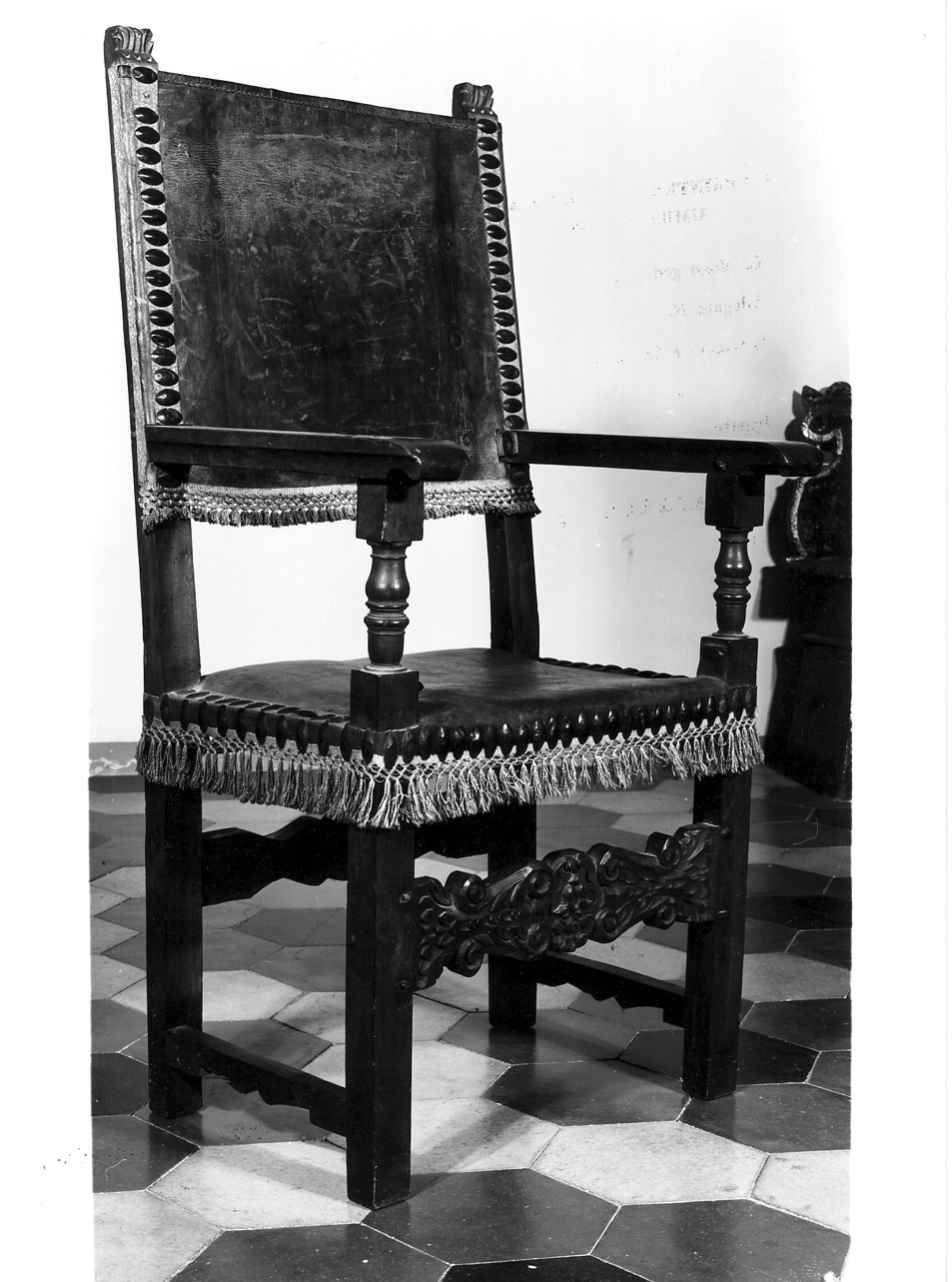 sedia, serie - bottega umbra (sec. XVII)