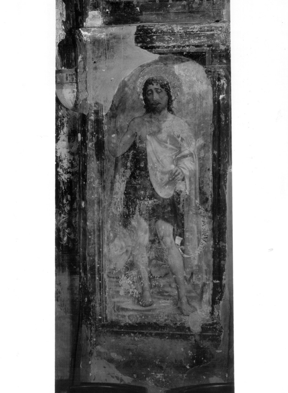 San Giovanni Battista (dipinto, ciclo) di Vincioli Jacopo (attribuito) (fine sec. XV)