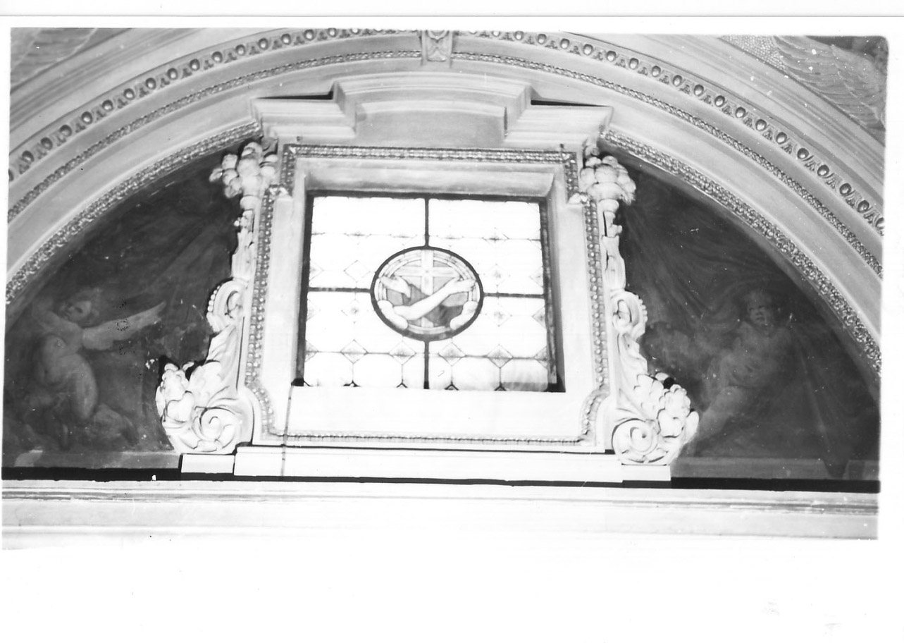 angeli reggicortina (dipinto, opera isolata) - ambito Italia centrale (prima metà sec. XVII)