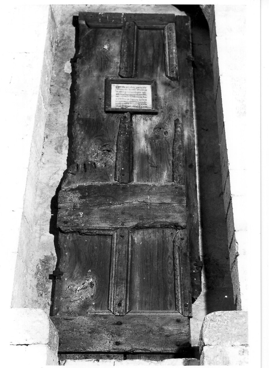 imposta di porta, opera isolata - bottega Italia centrale (sec. XII)