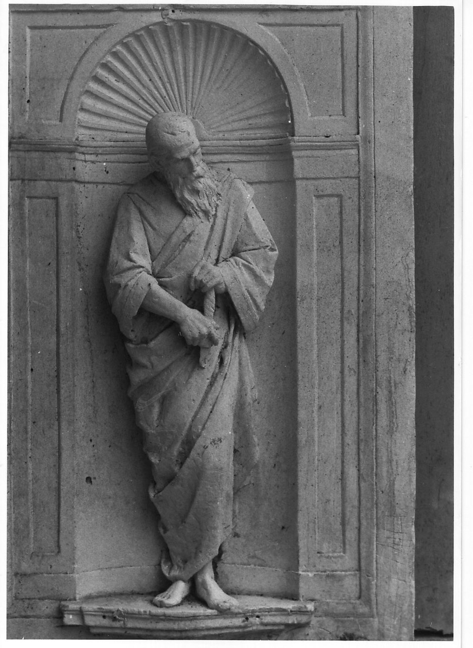 San Paolo (rilievo, ciclo) di Rosignoli Vincenzo (ultimo quarto sec. XIX)