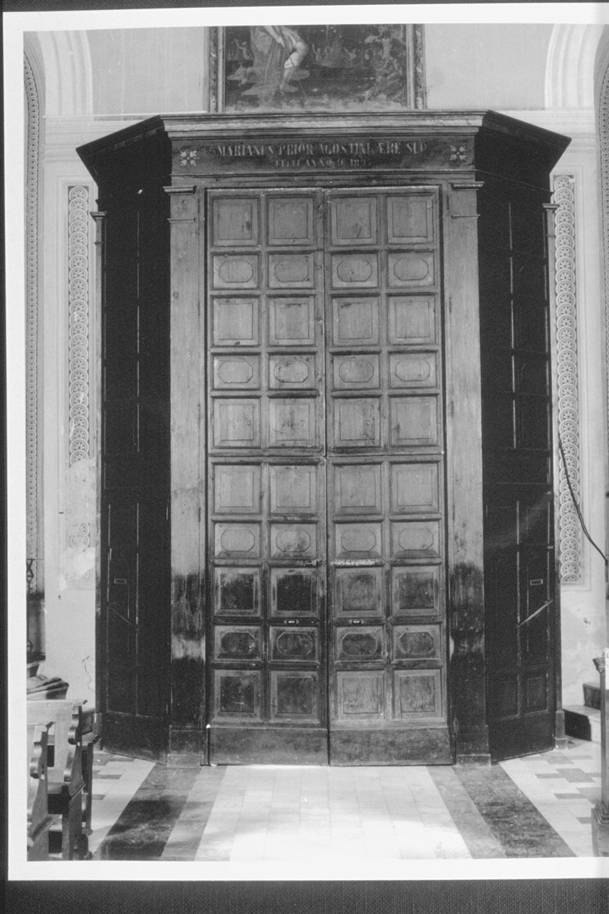 bussola, opera isolata - bottega umbra (fine sec. XIX)