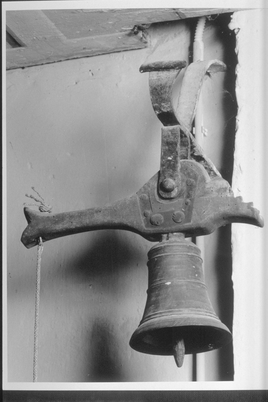 campanella di sacrestia, opera isolata - bottega umbra (sec. XVIII)