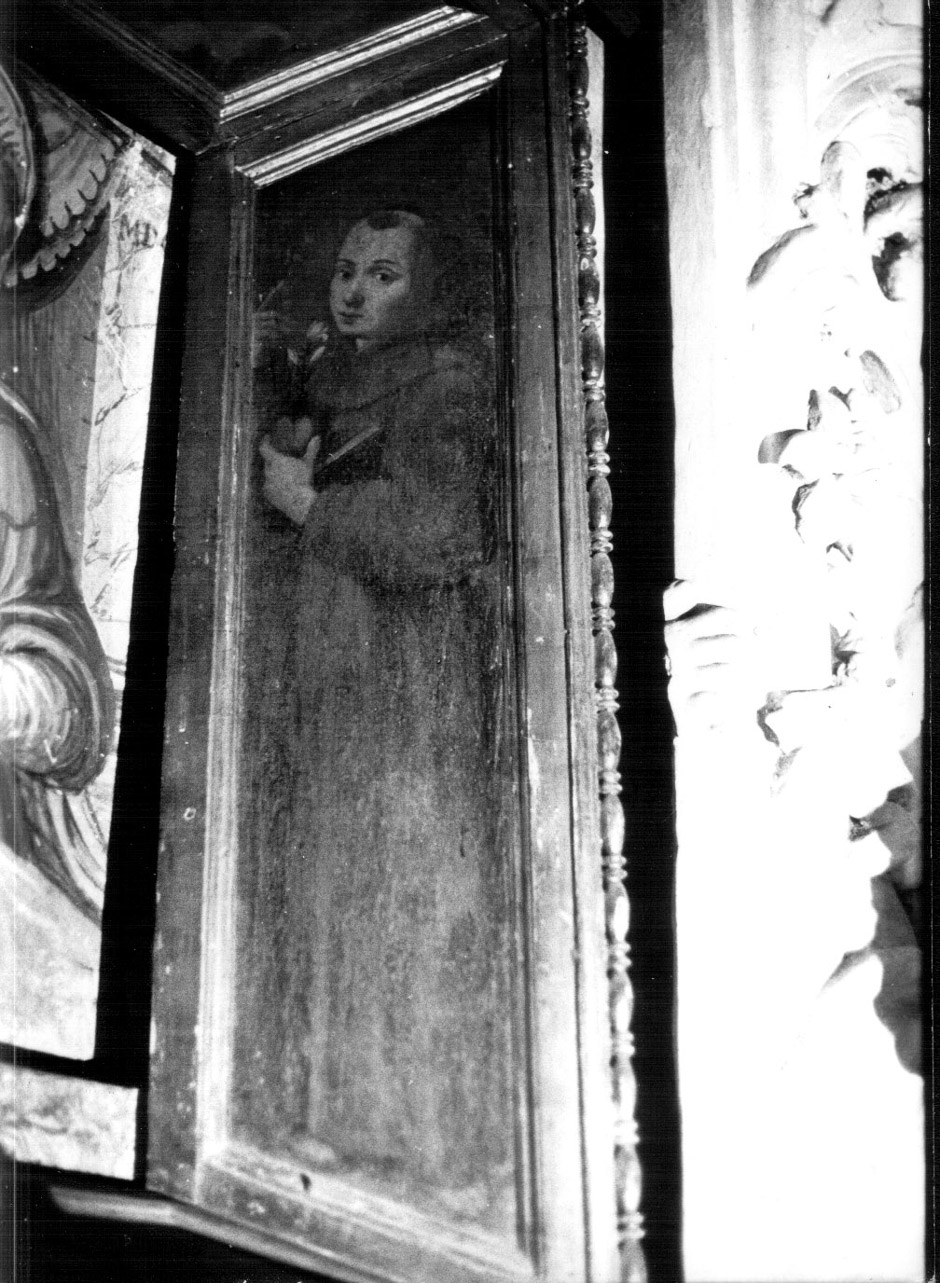 Sant'Antonio da Padova (dipinto, elemento d'insieme) - ambito Italia centrale (prima metà sec. XVII)