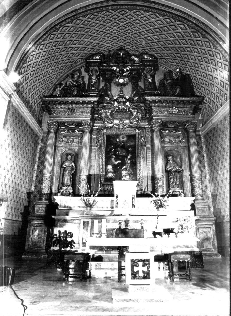 San Pasquale (statua, elemento d'insieme) - bottega Italia centrale (sec. XVII)