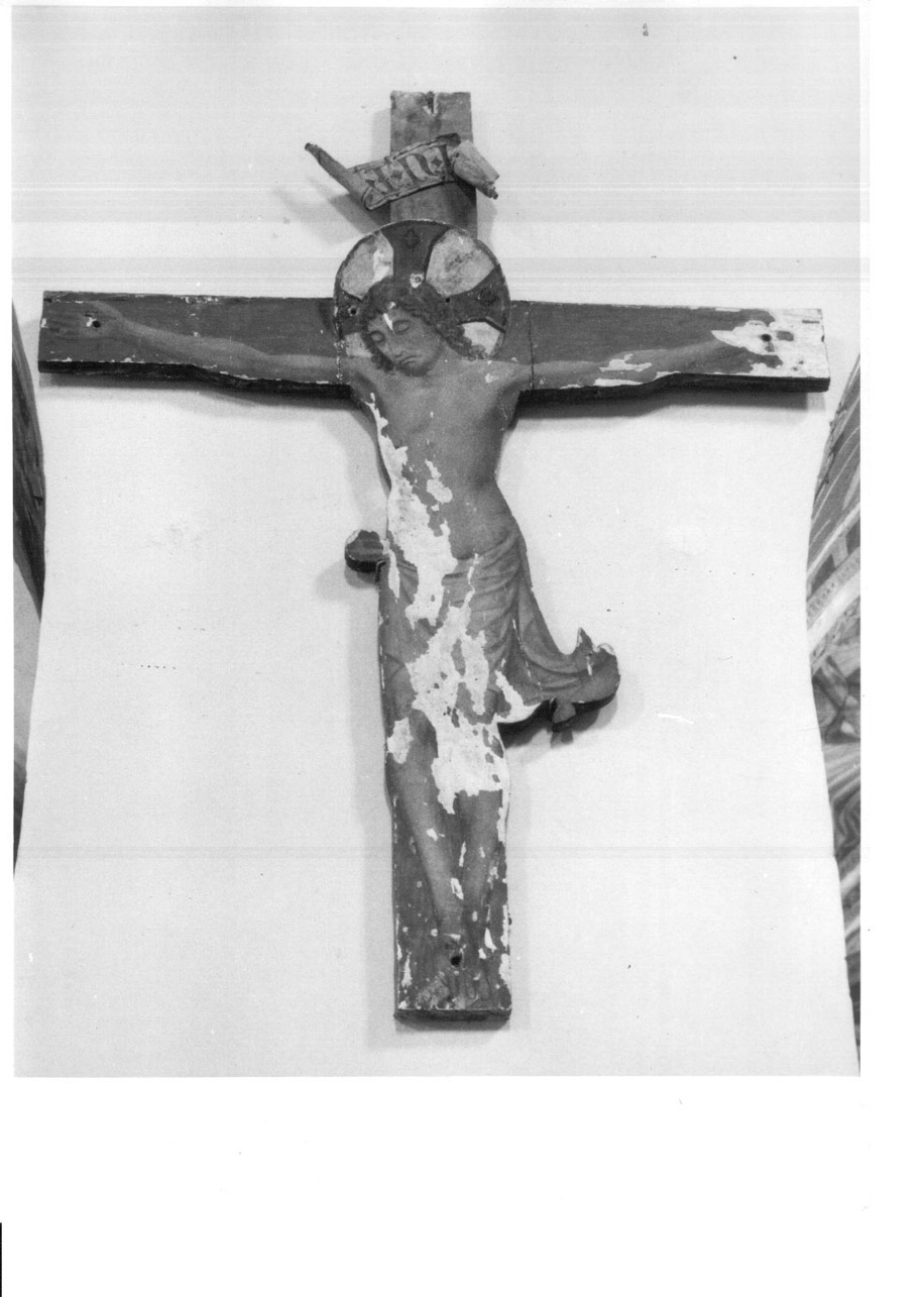Cristo crocifisso (crocifisso, opera isolata) di Vincioli Jacopo (terzo quarto sec. XV)