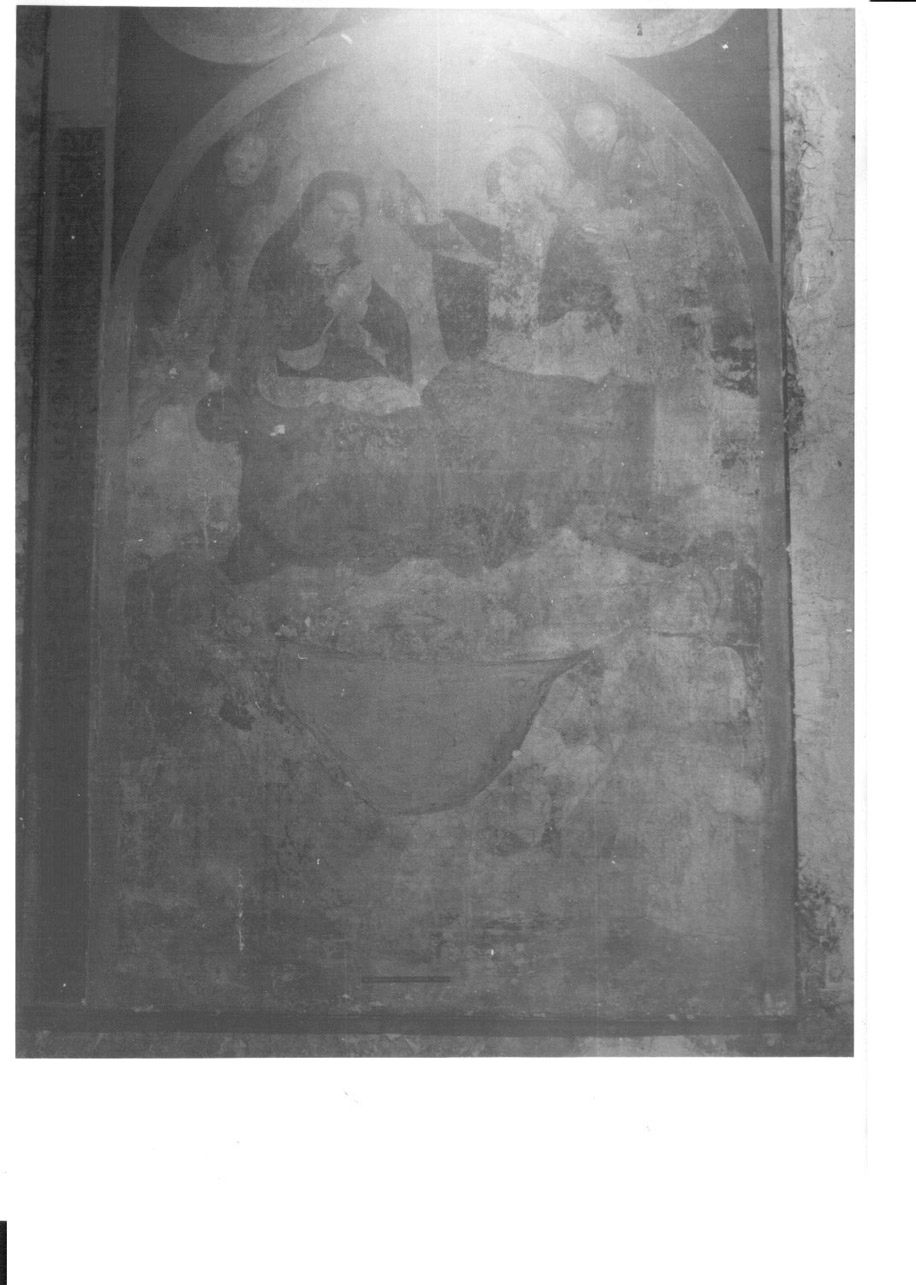 incoronazione di Maria Vergine (dipinto, opera isolata) di Melanzio Francesco (attribuito) (primo quarto sec. XVI)