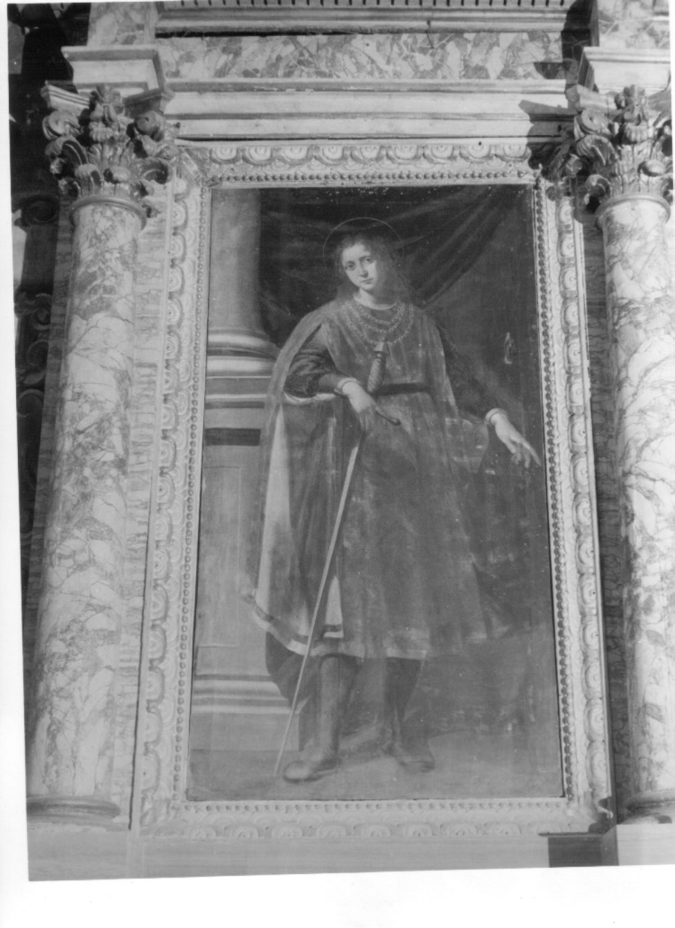 San Severo (pala d'altare, elemento d'insieme) di Polinori Andrea (cerchia) (prima metà sec. XVII)