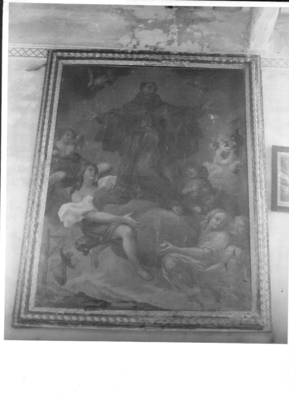 gloria di San Francesco d'Assisi (dipinto, opera isolata) - ambito Italia centrale (prima metà sec. XVIII)