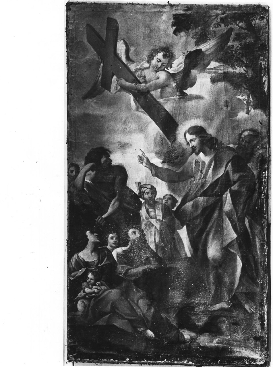 Cristo che predica alle folle (dipinto, opera isolata) - ambito Italia centrale (seconda metà sec. XVII)