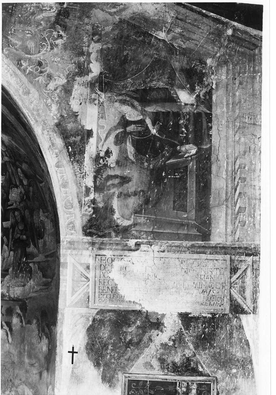 Annunciazione (dipinto, opera isolata) di Francesco da Lugnano (attribuito) (secondo quarto sec. XVI)