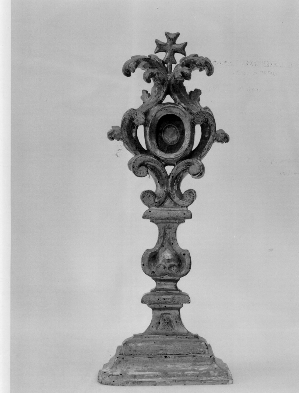 reliquiario - a ostensorio, opera isolata - bottega Italia centrale (sec. XVIII)