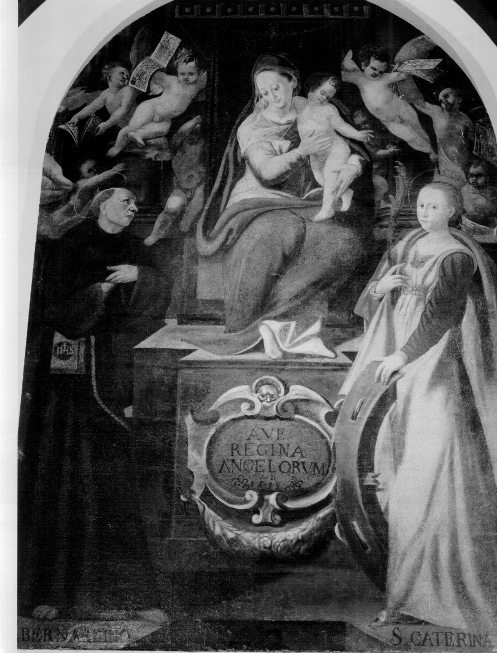 Madonna con Bambino e Santi (dipinto, opera isolata) - ambito umbro (fine sec. XVI)