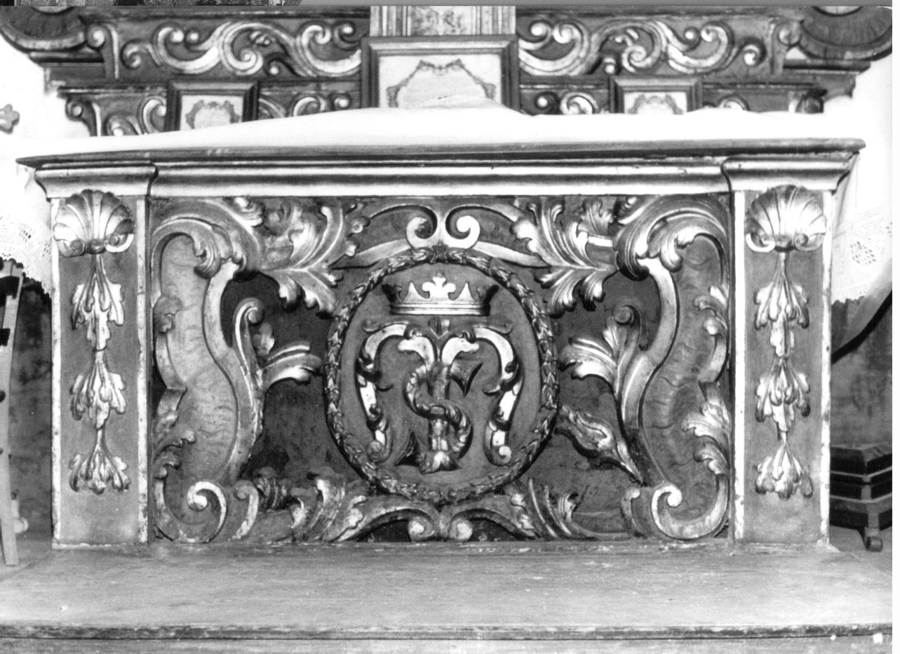 paliotto - a pannello piano, elemento d'insieme - bottega umbra (sec. XVII)