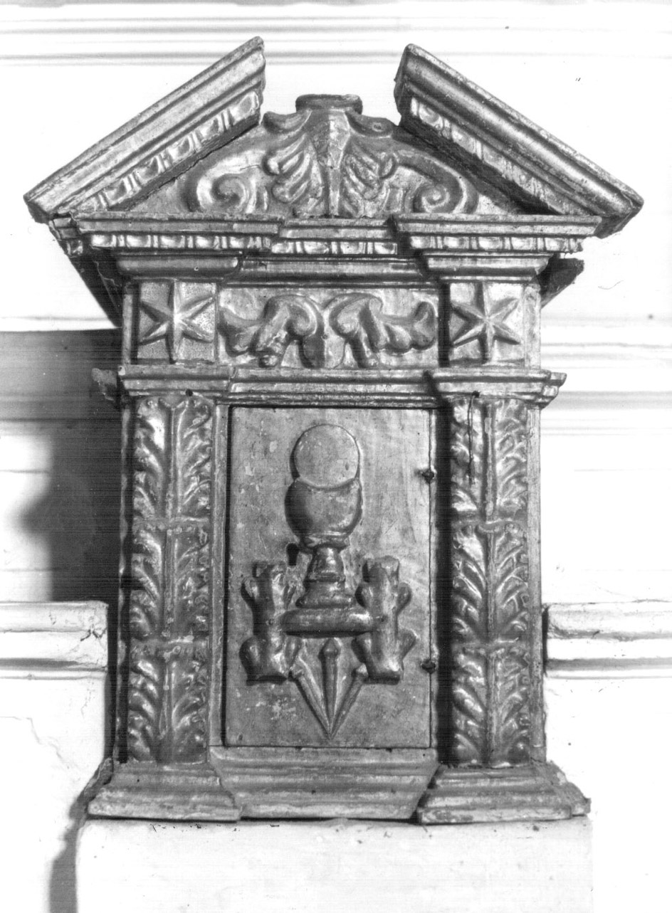 tabernacolo - a tempietto, opera isolata - bottega Italia centrale (prima metà sec. XVII)