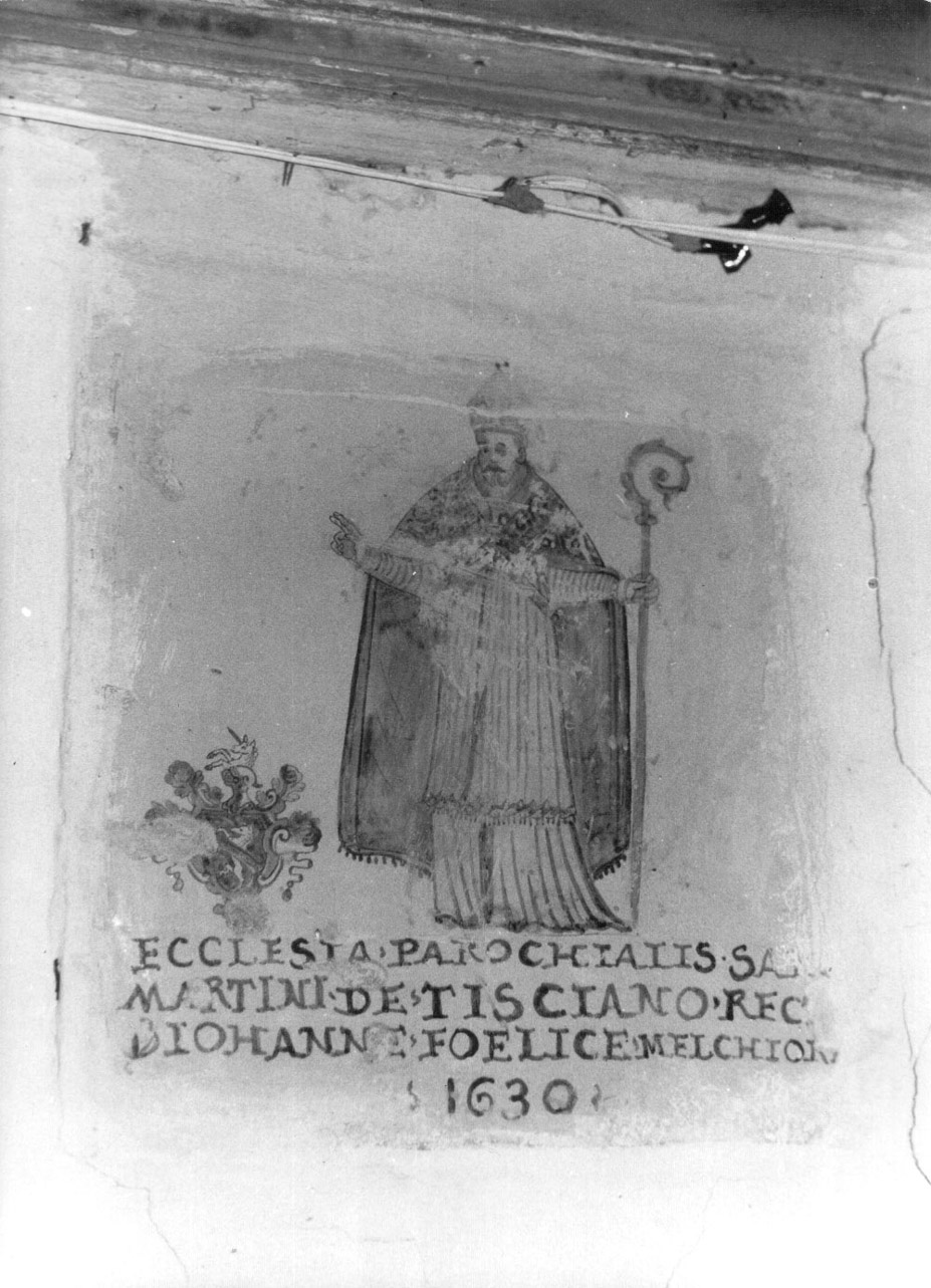 San Martino (mattonella, opera isolata) - bottega Italia centrale (secondo quarto sec. XVII)