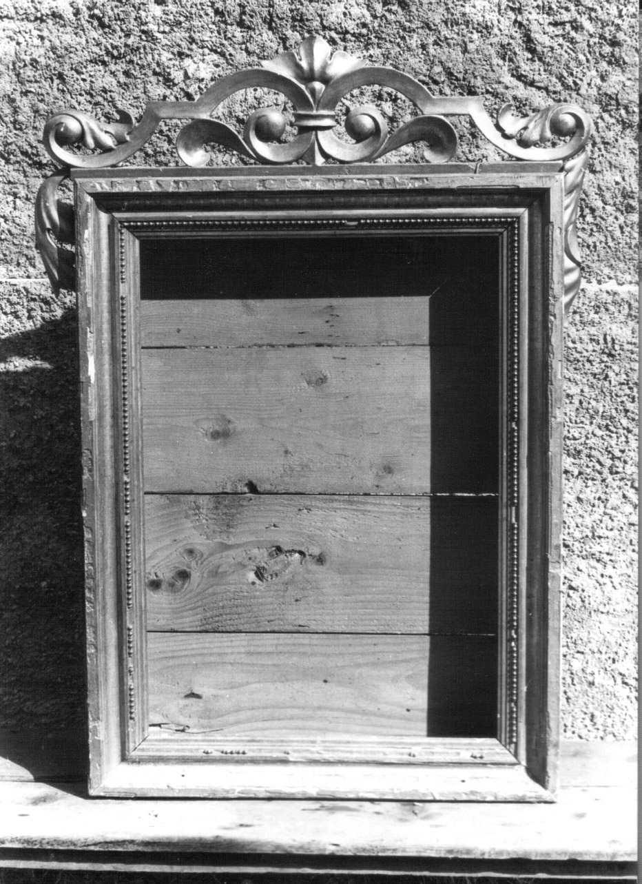 cornice, opera isolata - bottega Italia centrale (sec. XIX)