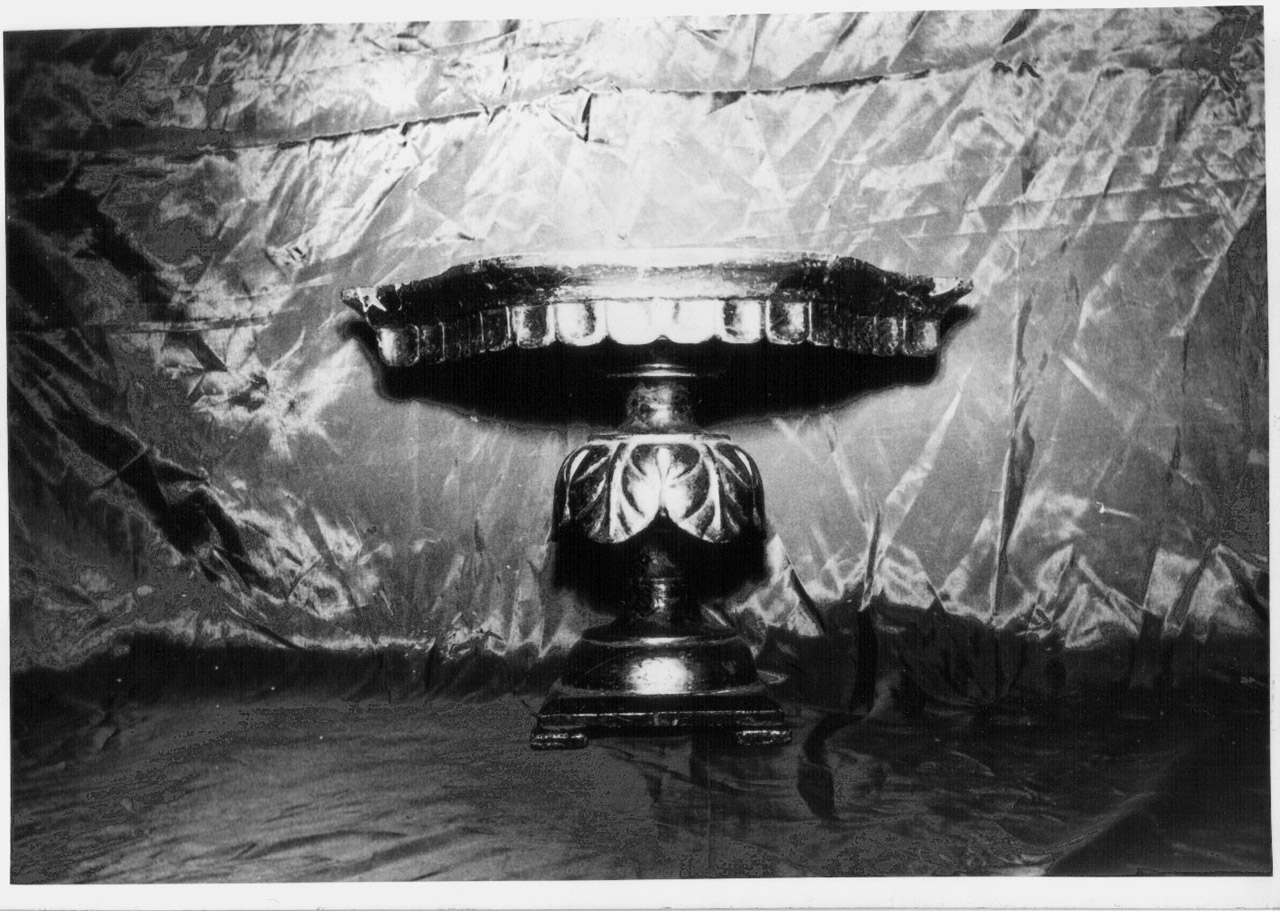 alzata, opera isolata - bottega Italia centrale (sec. XVII)