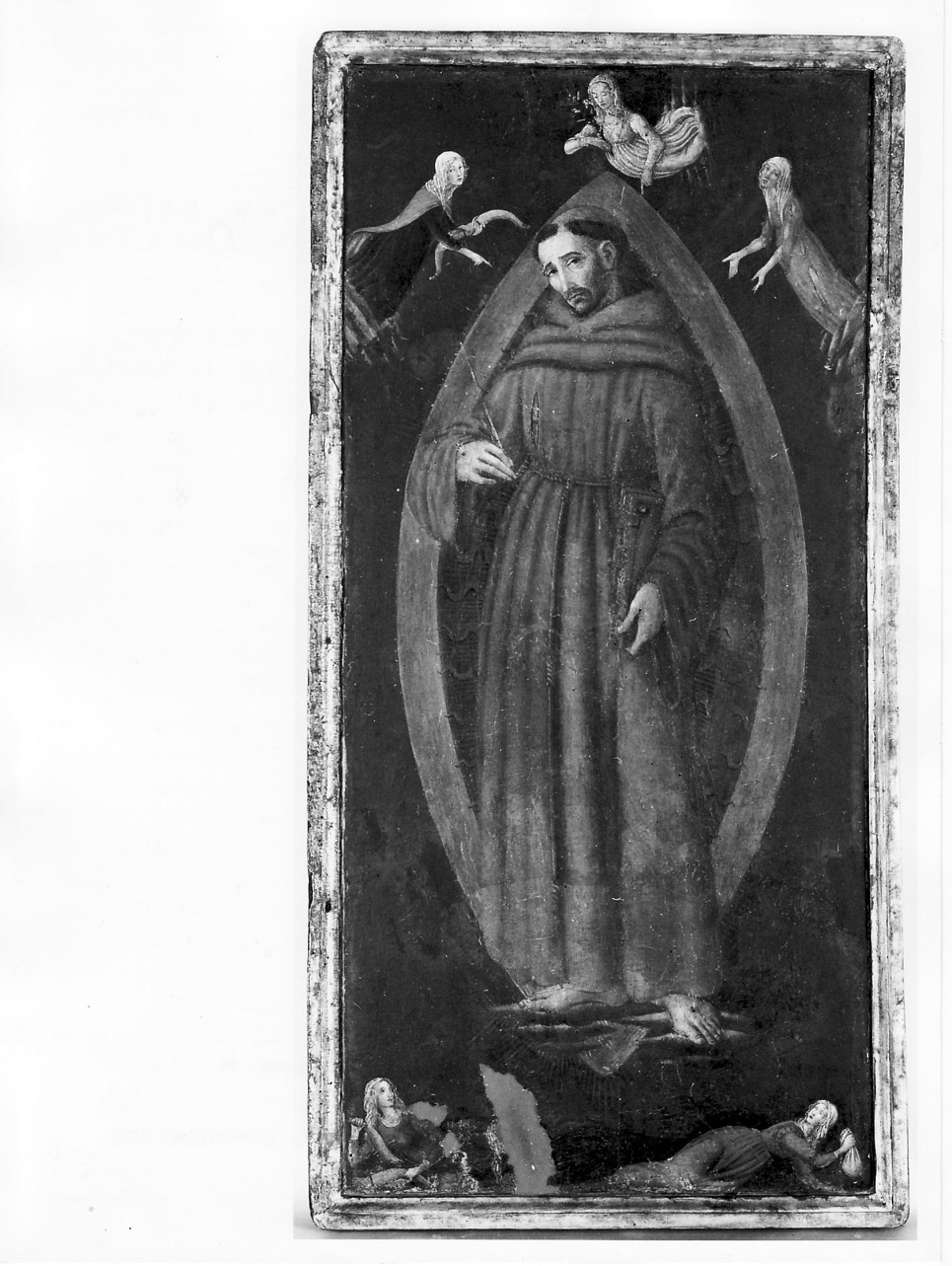 San Francesco d'Assisi (dipinto, opera isolata) - ambito Italia centrale (seconda metà sec. XV)