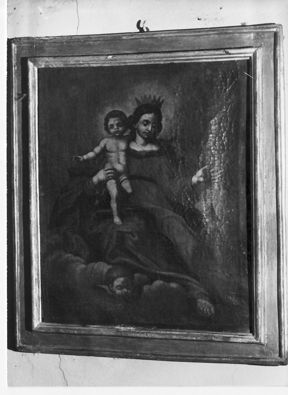 Madonna del Rosario (dipinto, opera isolata) - ambito Italia centrale (prima metà sec. XVII)