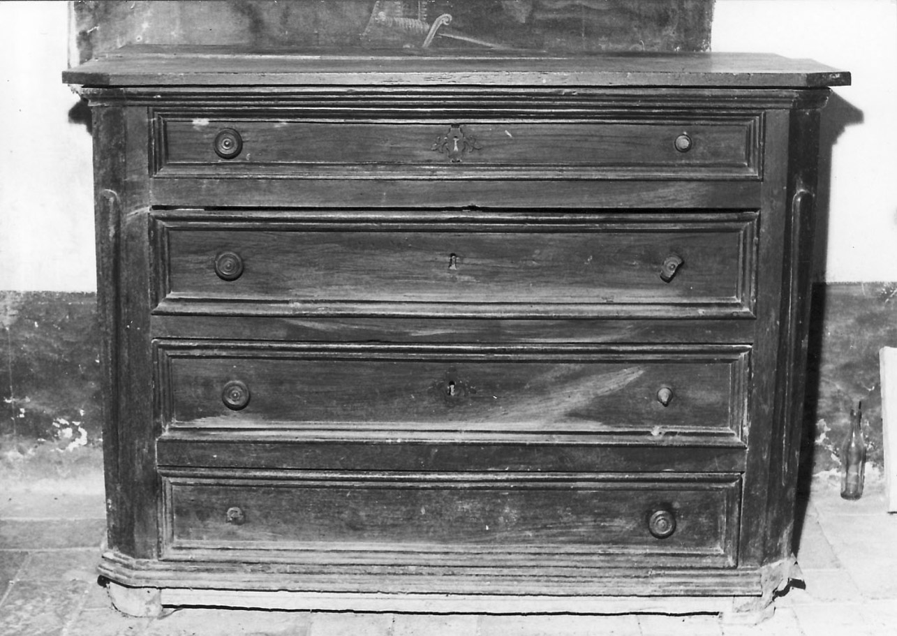 cassettone, opera isolata - bottega Italia centrale (sec. XVII)