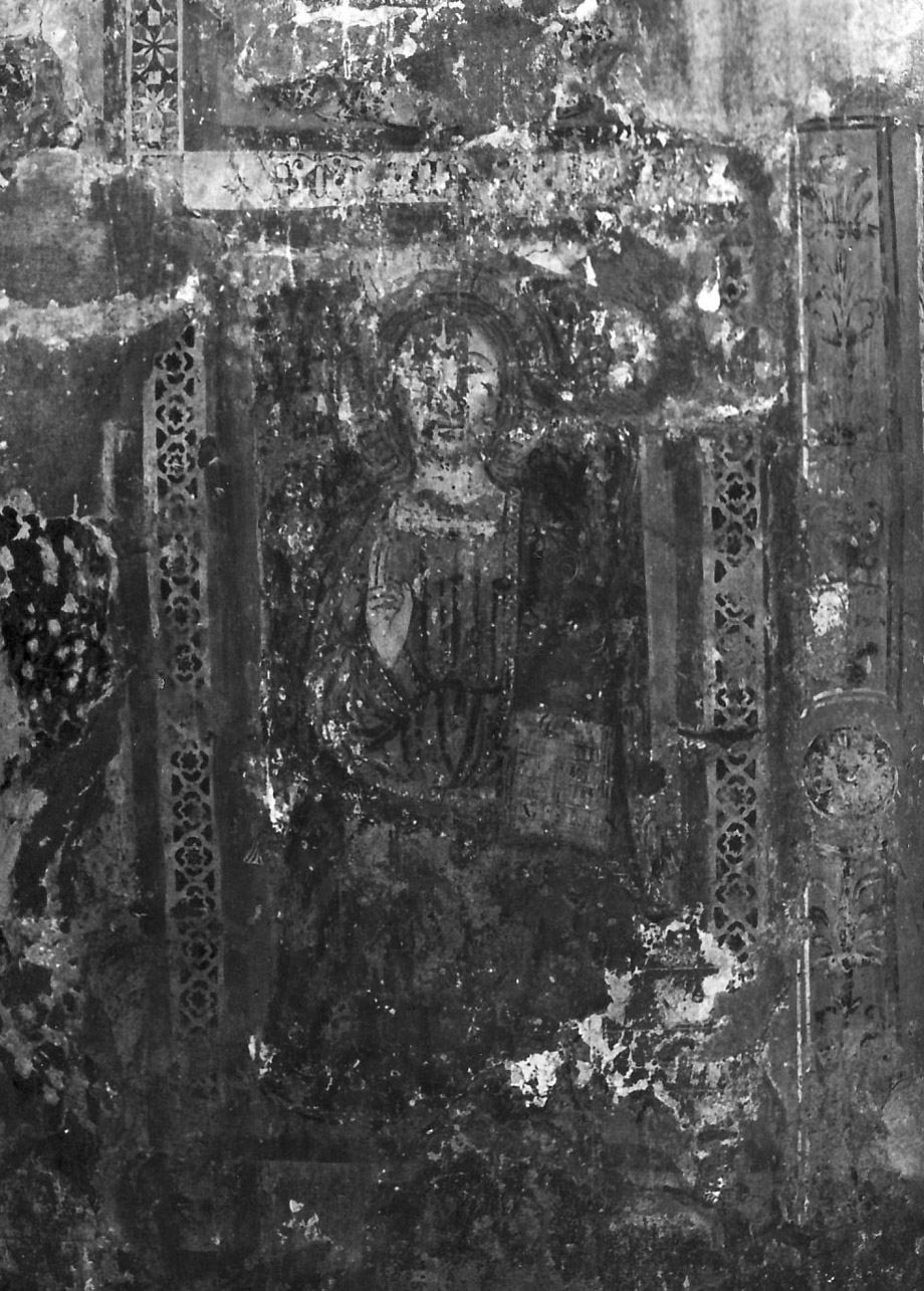 Cristo benedicente (dipinto, opera isolata) - ambito Italia centrale (sec. XIV)