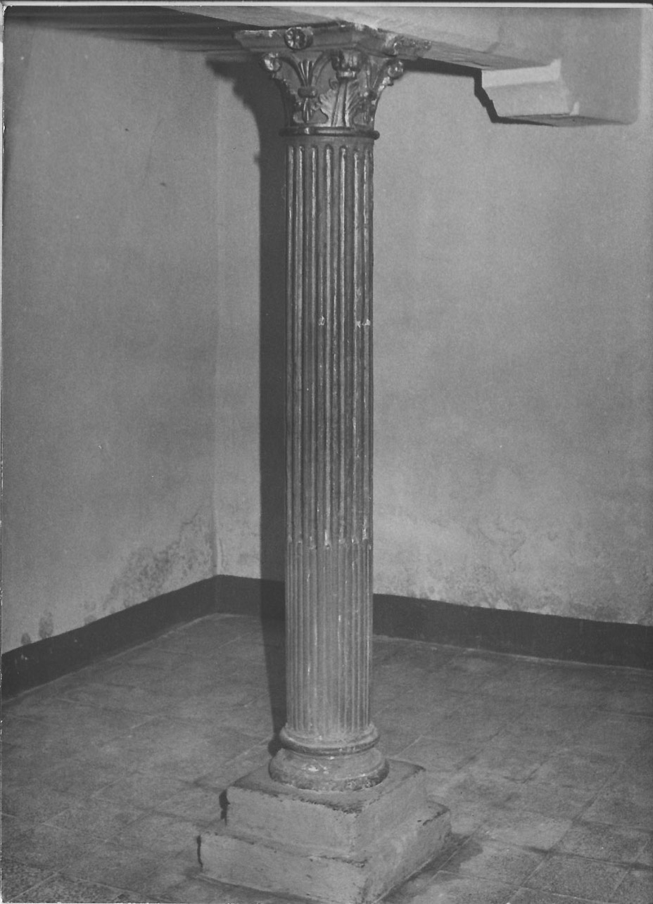 colonna, coppia - bottega Italia centrale (sec. XVIII)