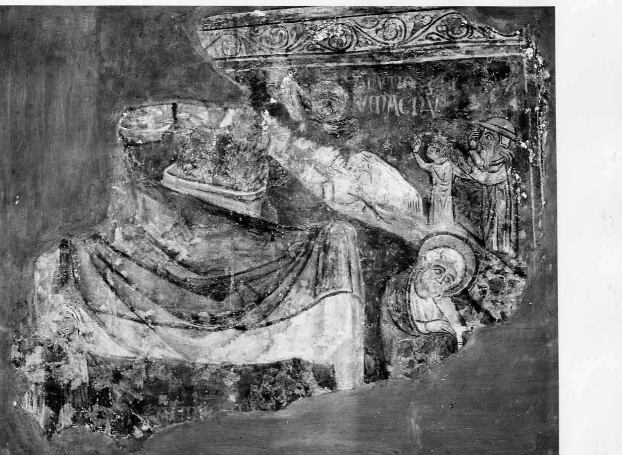 natività di Gesù (dipinto, opera isolata) - ambito umbro (primo quarto sec. XIII)