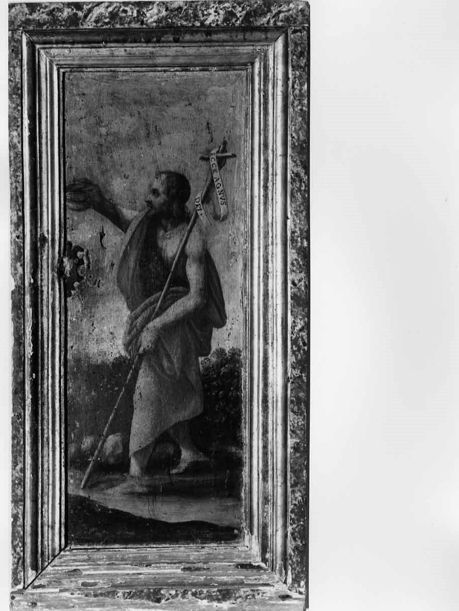 San Giovanni Battista (dipinto, opera isolata) di Raffaellino di Michelangelo detto Raffaellino del Colle (attribuito) (sec. XVI)