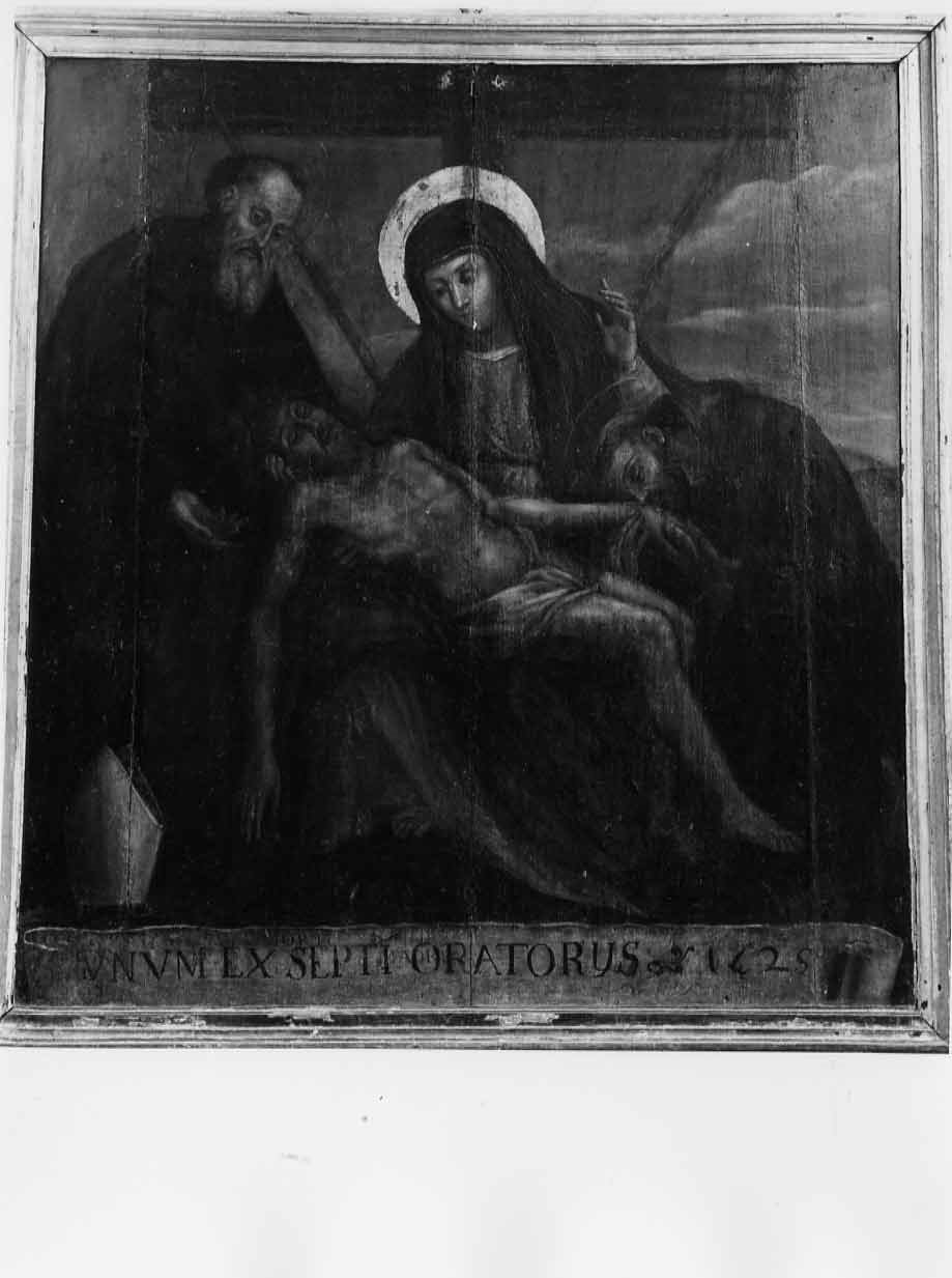 Pietà (dipinto, opera isolata) - ambito umbro (sec. XVII)