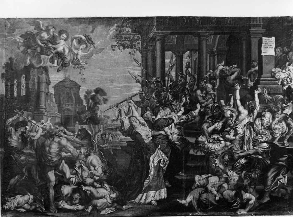 strage degli innocenti (dipinto, opera isolata) - ambito umbro (sec. XVII)