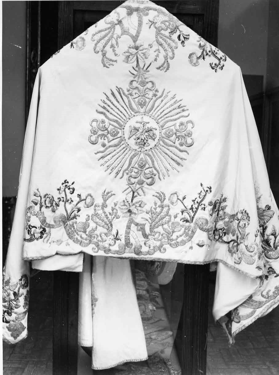 velo omerale, opera isolata - manifattura Italia centrale (sec. XVIII)