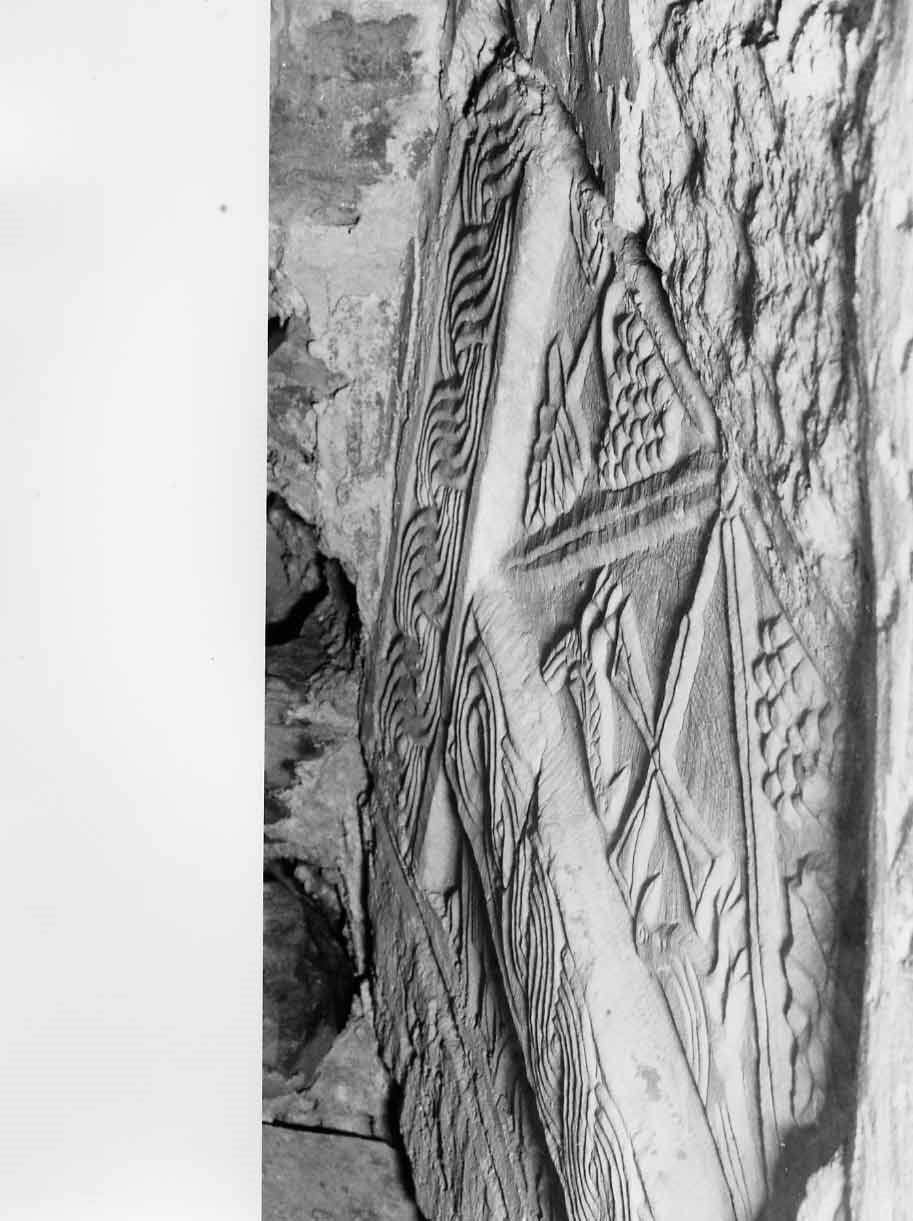 lastra, opera isolata - bottega italiana (sec. VIII)