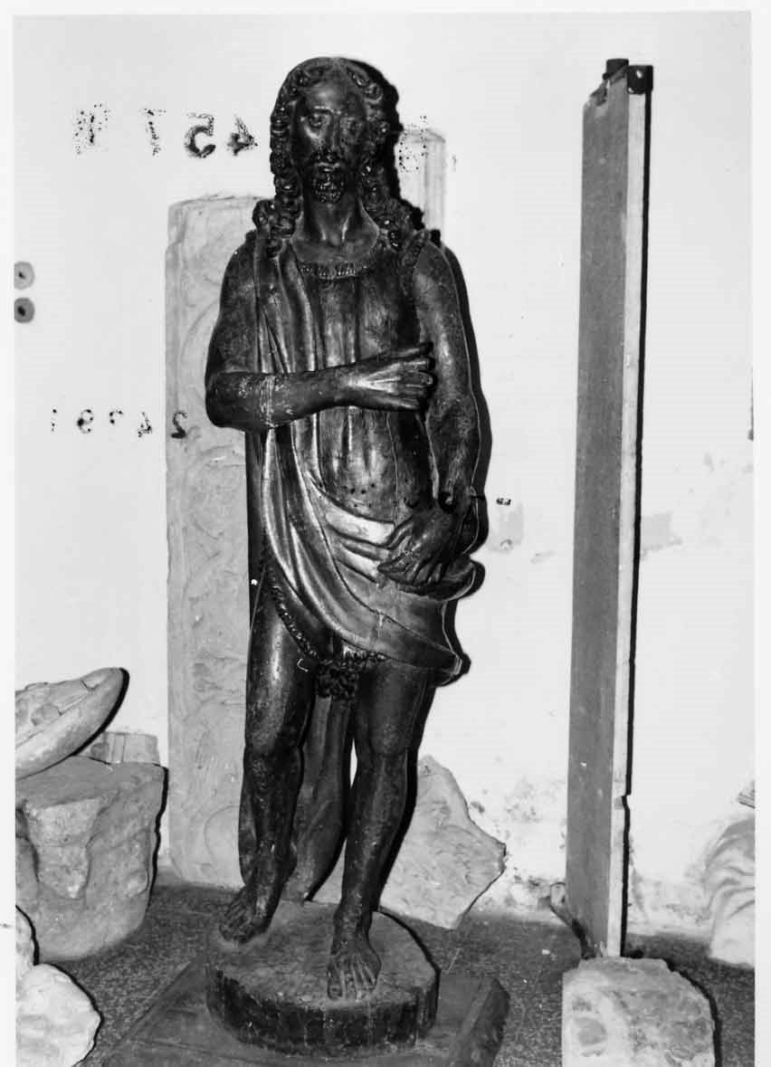 San Giovanni Battista (statua, opera isolata) - bottega italiana (prima metà sec. XVII)