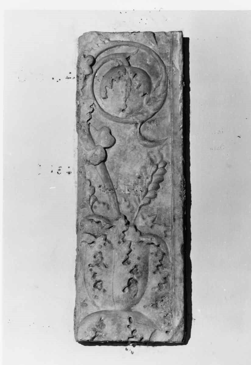 lastra, opera isolata - bottega italiana (sec. I)