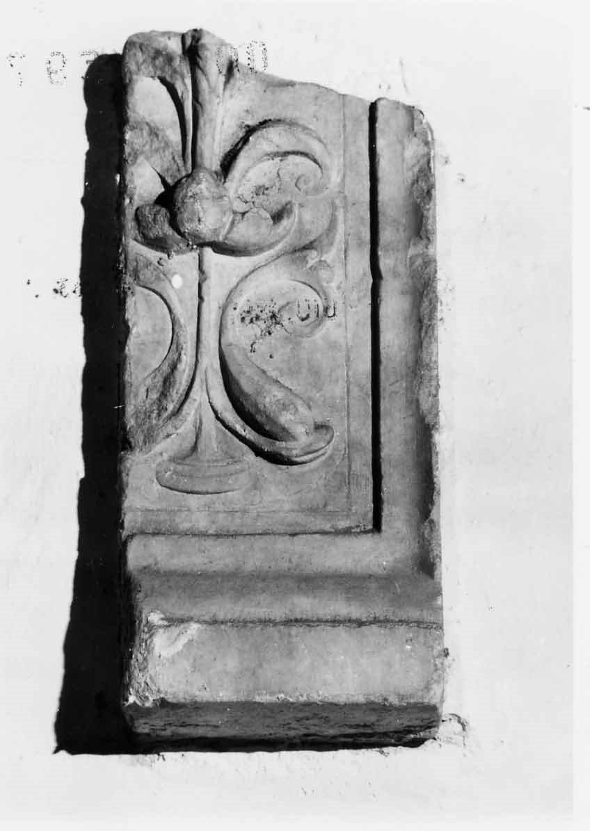 lastra, opera isolata - bottega italiana (sec. XVI)