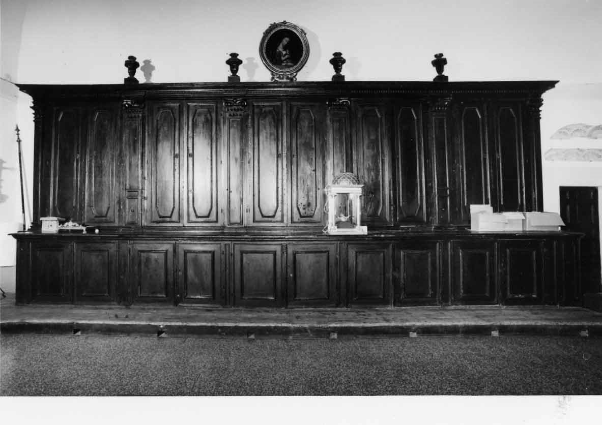 armadio da sacrestia, insieme - bottega italiana (sec. XVI)