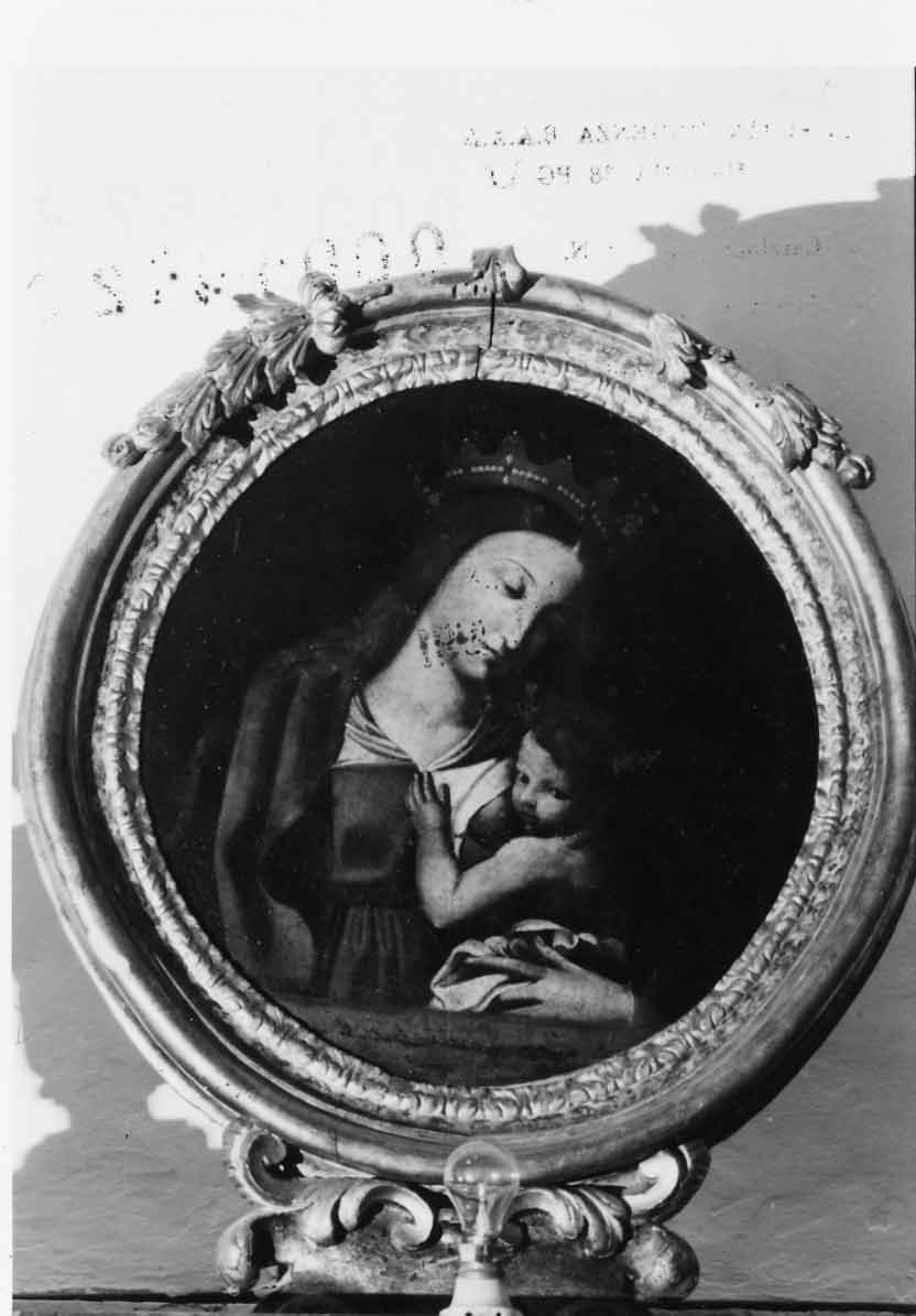 Madonna del Latte (dipinto, elemento d'insieme) - ambito italiano (sec. XIX)