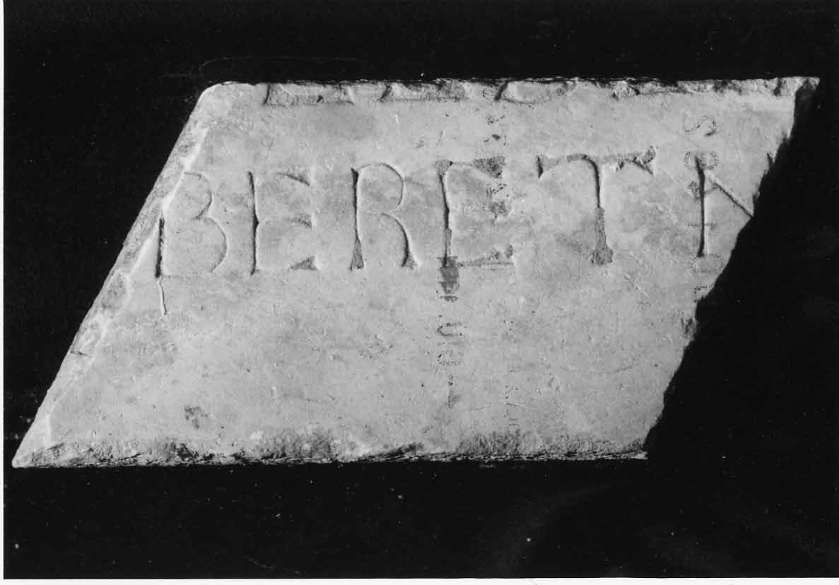 lastra, opera isolata - bottega italiana (secc. III/ IV)