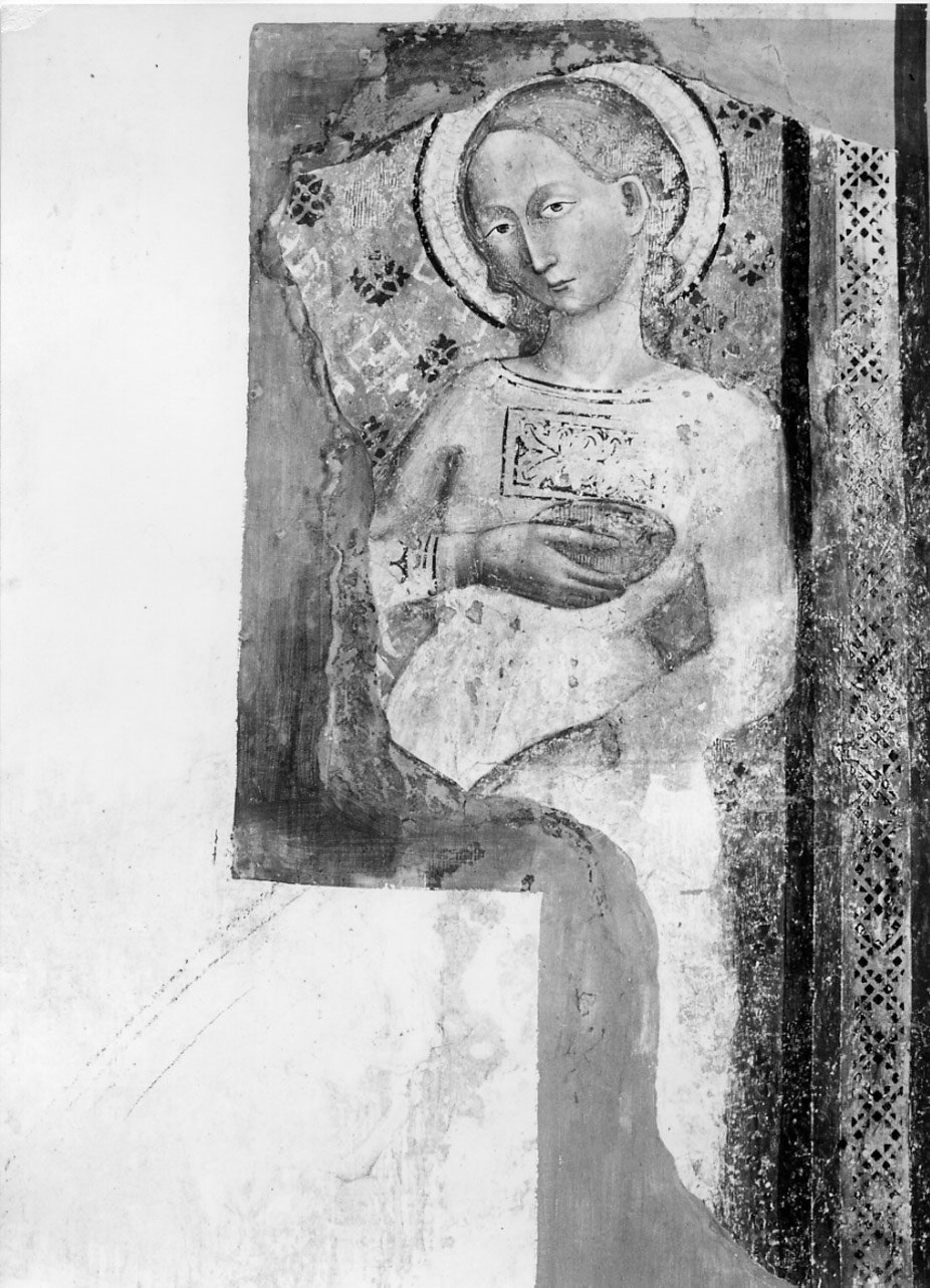 Santa Lucia (dipinto, opera isolata) - ambito Italia centrale (prima metà sec. XV)