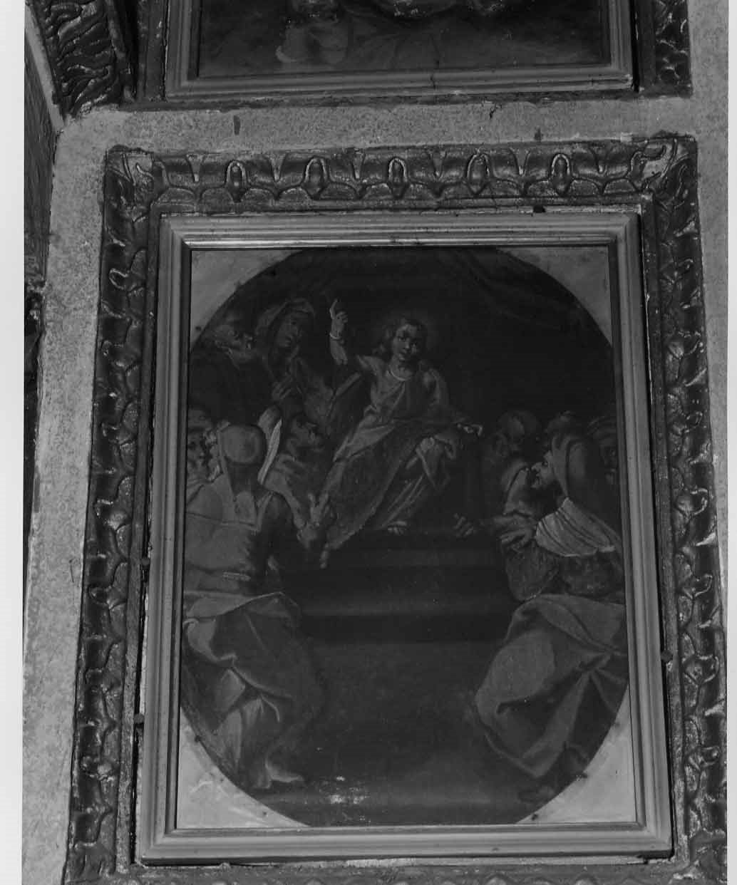 disputa di Gesù con i dottori nel tempio (dipinto, elemento d'insieme) - ambito italiano (prima metà sec. XVII)