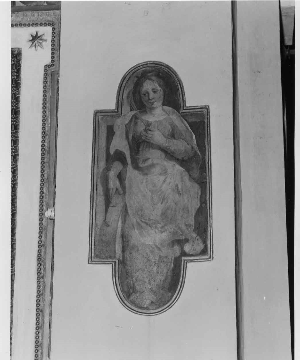 Santa Caterina d'Alessandria (dipinto, elemento d'insieme) di Polinori Andrea (attribuito) (sec. XVII)