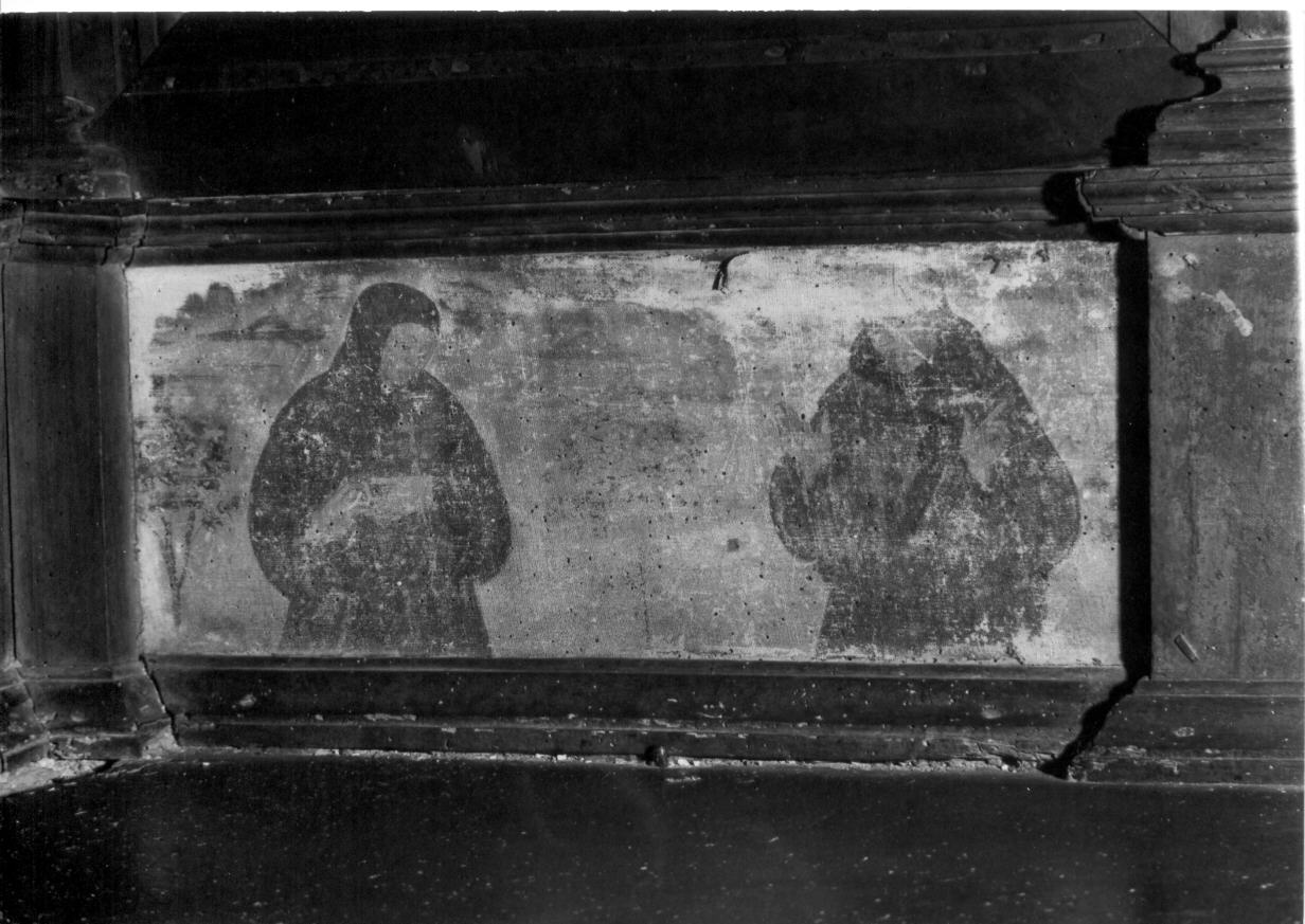 cornice di dipinto, opera isolata - bottega italiana (prima metà sec. XVII)